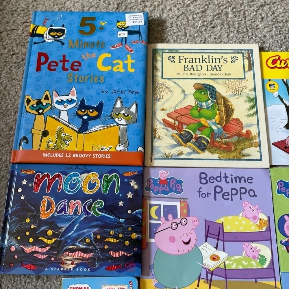 Storybook Collection Instant Library Book Bundle Lot Franklin Turtle Pete Cat